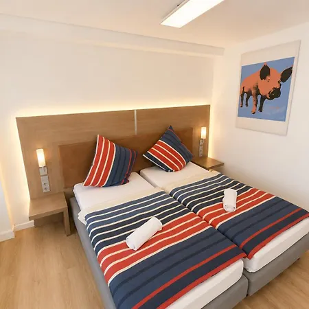 Flats Premium 4 6 Bett Apartment, 3 Schlafzimmer, Smarttv, Kueche Apartmán Hamm (North Rhine-Westphalia)
